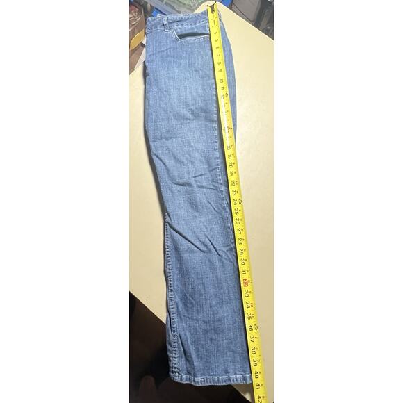 Riders By Lee Mid Rise Boot Cut Jeans Women’s 18M Blue - Picture 6 of 6